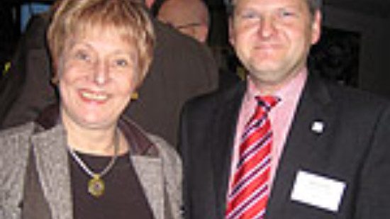Sigrid Leuschner und Stefan Politze