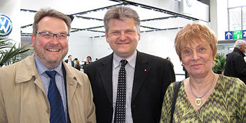 Ratsherr Thomas Hermann, Stefan Politze und Sigrid Leuschner