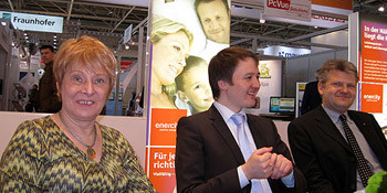 v.l.: Sigrid Leuschner, Marco Brunotte und Stefan Politze